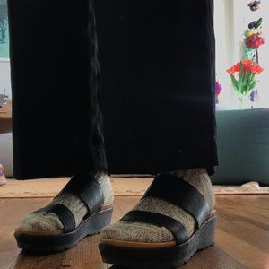 Kork-Ease Kane Platform Sandal in Black